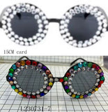 Glasses Round with Stone