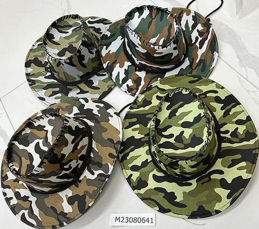 Cowboy Hat Army Print