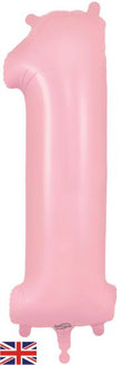 Foil Balloon - SS 1 Matte Pink 34inch