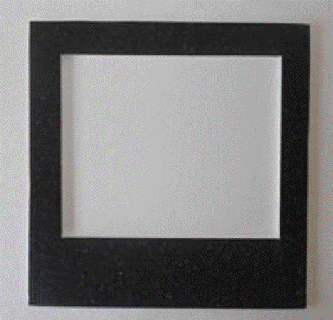 Photobooth Frame 60cm Glitter Black