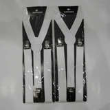 Suspender Braces White