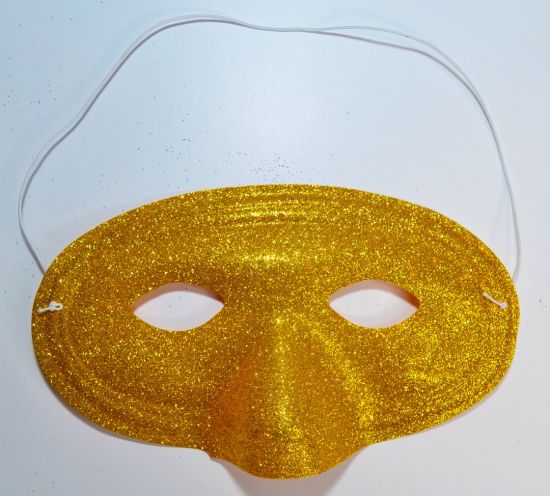 Mask Glitter Gold