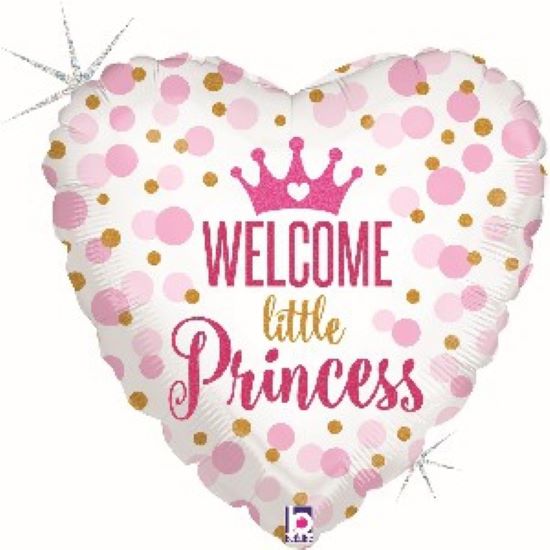 Foil Balloon Welcome Little Princess