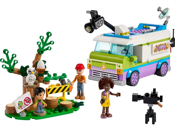 Lego Friends - Newsroom Van
