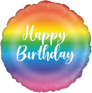 FB - Rainbow - Happy Birthday