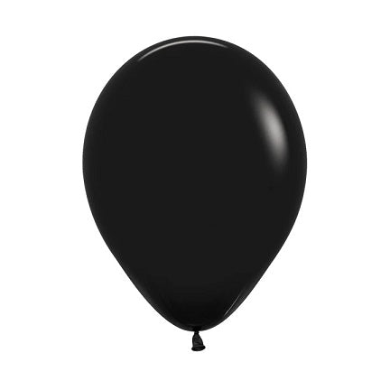 Balloon - Latex Solid Black 18inch