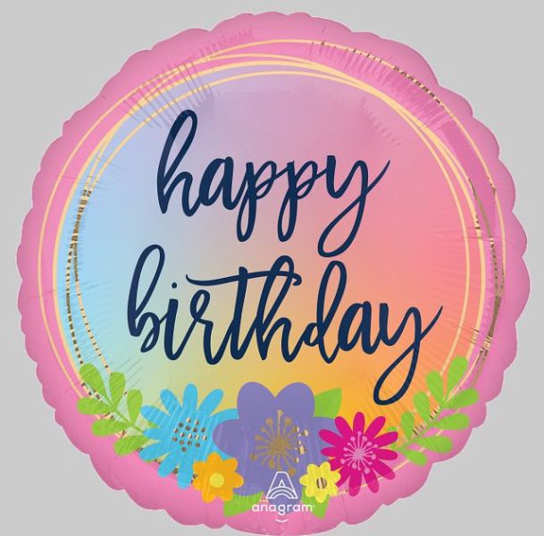Foil Balloon - Happy Birthday Bouquet