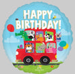 Foil Balloon - Party Bus Birthday