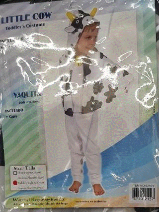 Costume Cow Cape (Toddler)