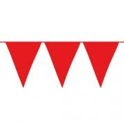 Bunting - Red 10m (20 Flags)