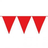Bunting - Red 10m (20 Flags)