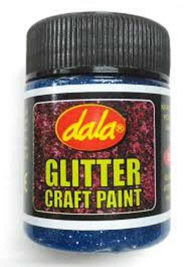 Craft Paint 50ml Glitter BLUE