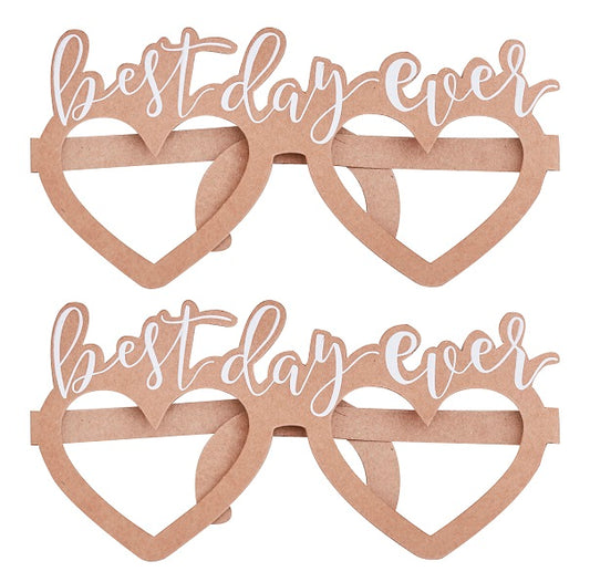 Wed - Rustic Glasses