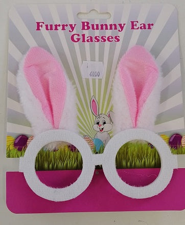 Glasses Sparkle Bunny with Ears