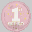 Foil Balloon -Little Miss One-Derful 1st