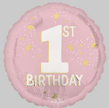 Foil Balloon -Little Miss One-Derful 1st