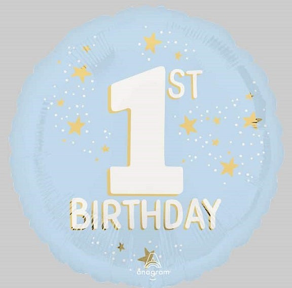 Foil Balloon- Little MR One-Derful 1st