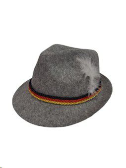 Oktoberfest - Hat felt Grey