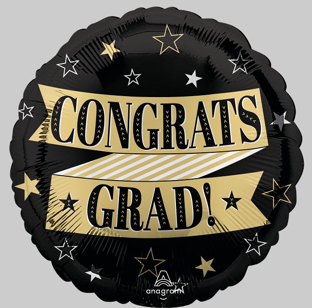 Foil Balloon - Congarts To The Grad