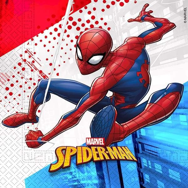 Spiderman Superhero Napkins (20)