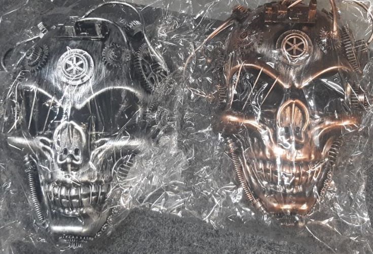 Steampunk Mask Skull Full Face