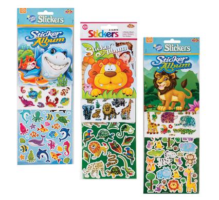 Sticker Album & Stickers assorted