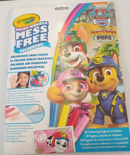 Crayola Color Wonder Set Paw Patrol