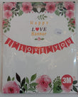 Valentine - Banner - I LOVE YOU ROSE