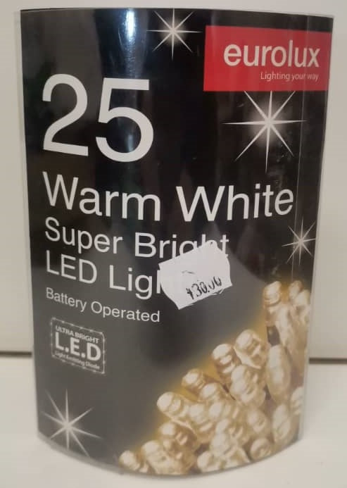 LED Super Bright Warm White 1m