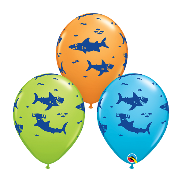 Balloon Latex Fun Sharks