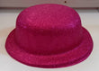 Hat Plastic Bowler Glitter