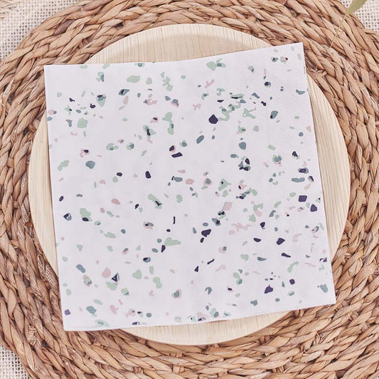 Serviettes - Terrazzo Print (16)