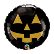 Foil Balloon black and gold Jack Face