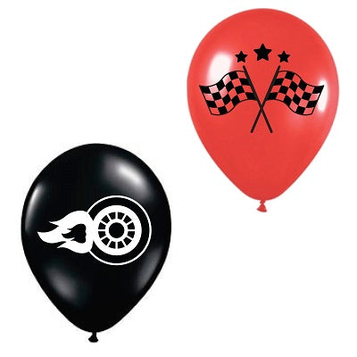 Racing Car  Balloon Latex