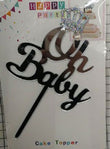 Baby Shower - Cake Topper OH Baby Crown