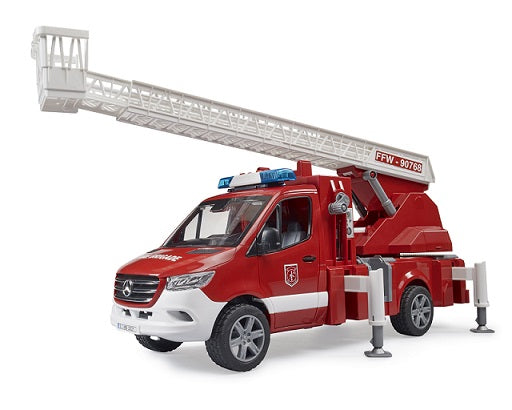 MB Sprinter Fire Engine w/Ladder, Sound,