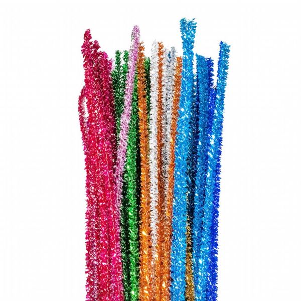 Chenille (Pipecleaners) Metallic assorted (14)