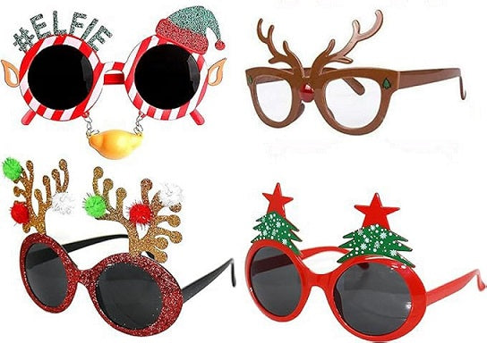 Xmas Novelty Glasses