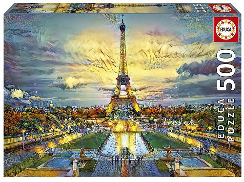 Puzzle Eiffel Tower 500pc
