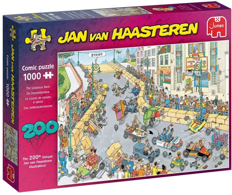 Puzzle Jan van Haasteren The Soap Box Race 1000pc