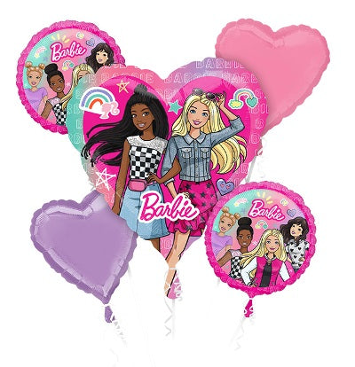 Foil Balloon Bouquet Barbie Dream Together
