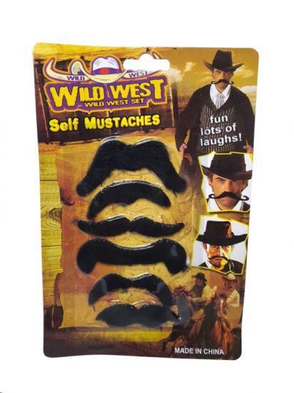 Moustache Set Black