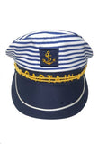 Hat Sailor Blue & White