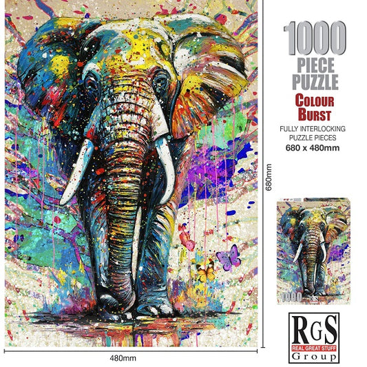 Puzzle - Color Burst 1000pc