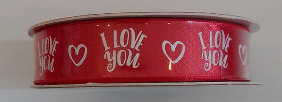 Ribbon Hearts Love