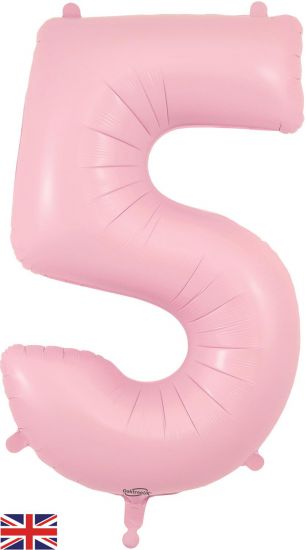 Foil Balloon - SS 5 Matte Pink 34inch