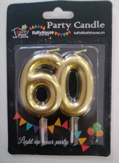 Candle Aged 60 Gold