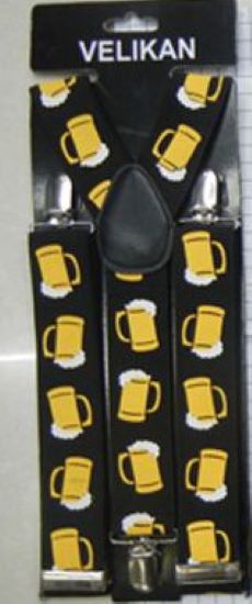 Suspender Braces Beer Mugs