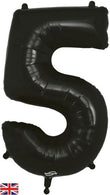 Foil Balloon - SS 5 Black