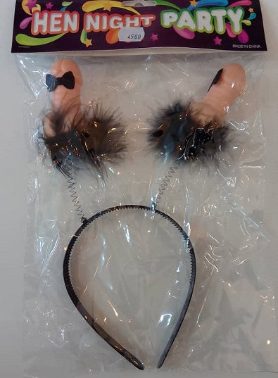 Hen Party - Aliceband with Peckers